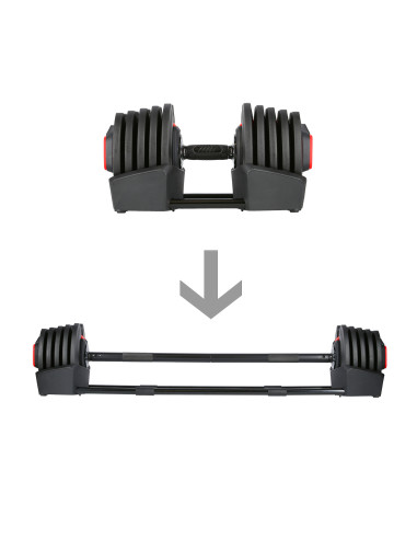 PRO SET 3-IN-1 SET MIT GEWICHTEN 40KG HMS