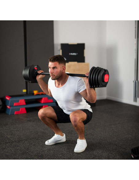 PRO SET 3-IN-1 SET MIT GEWICHTEN 40KG HMS