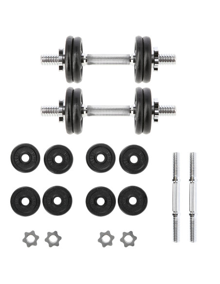 KURZHANTELN AUS GUSSEISEN 2x7KG HMS