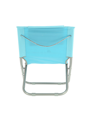 BLAU STRANDSTUHL MIT KISSEN NILS CAMP