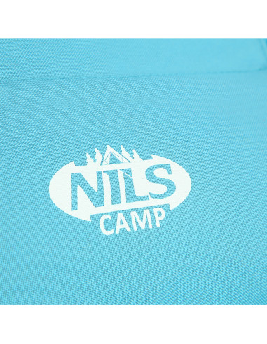 BLAU STRANDSTUHL MIT KISSEN NILS CAMP