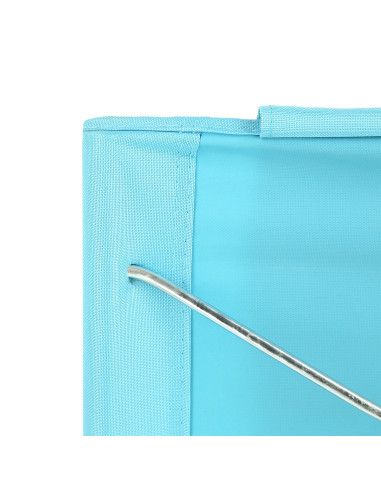 BLAU STRANDSTUHL MIT KISSEN NILS CAMP