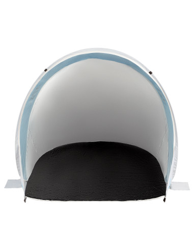 STRANDZELT SELBSTAUFBAUEND BLAU-GRAU BODEN NILS CAMP