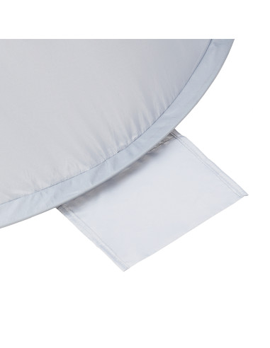 STRANDZELT SELBSTAUFBAUEND BLAU-GRAU BODEN NILS CAMP