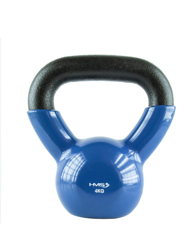 BLUE KETTLEBELL AUS GUSSEISEN MIT VINYLBESCHICHTUNG HMS