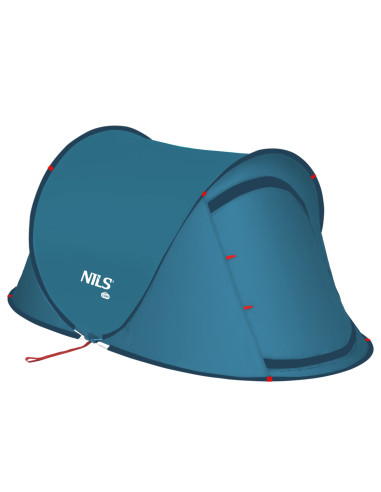 CAMPINGZELT SELBSTAUFBAUEND BLAU NILS CAMP