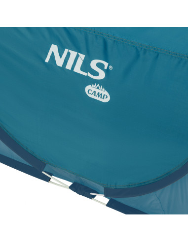CAMPINGZELT SELBSTAUFBAUEND BLAU NILS CAMP