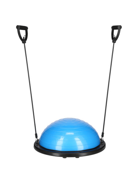 BLAU BALL ZUM TRAINING DES GLEICHGEWICHTS HMS