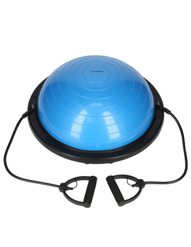 BLAU BALL ZUM TRAINING DES GLEICHGEWICHTS HMS