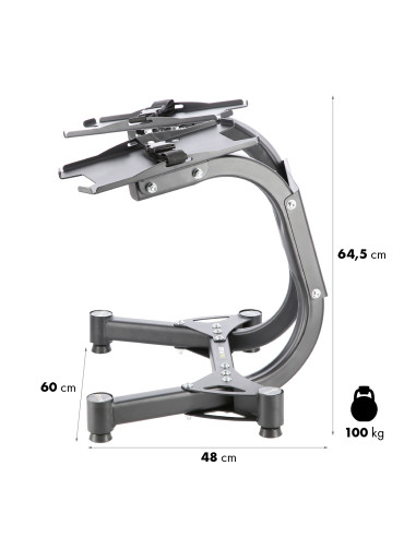 PRO STÄNDER FÜR VERSTELLBARE KURZHANTELN HMS PREMIUM