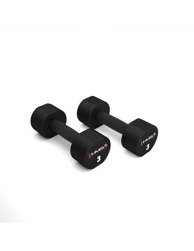 2 X 3 KG POLYURETHAN-HANTELN TPU HMS