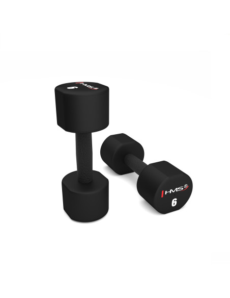 2 X 6 KG POLYURETHAN-HANTELN TPU HMS