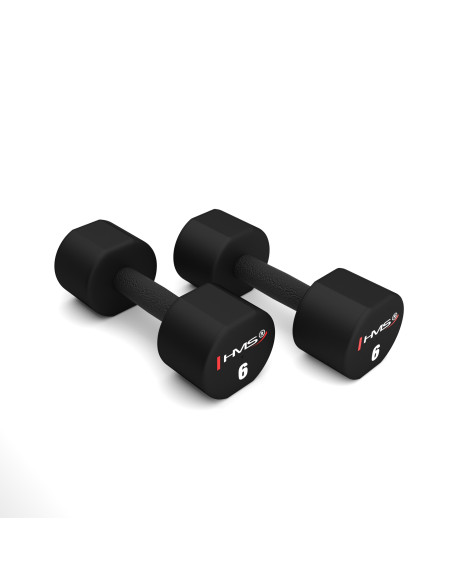 2 X 6 KG POLYURETHAN-HANTELN TPU HMS