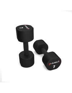2 X 7 KG POLYURETHAN-HANTELN TPU HMS