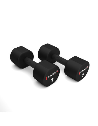 2 X 7 KG POLYURETHAN-HANTELN TPU HMS
