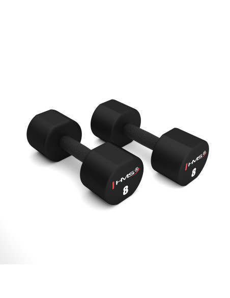 2 X 8 KG POLYURETHAN-HANTELN TPU HMS