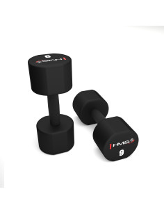 2 X 9 KG POLYURETHAN-HANTELN TPU HMS 2