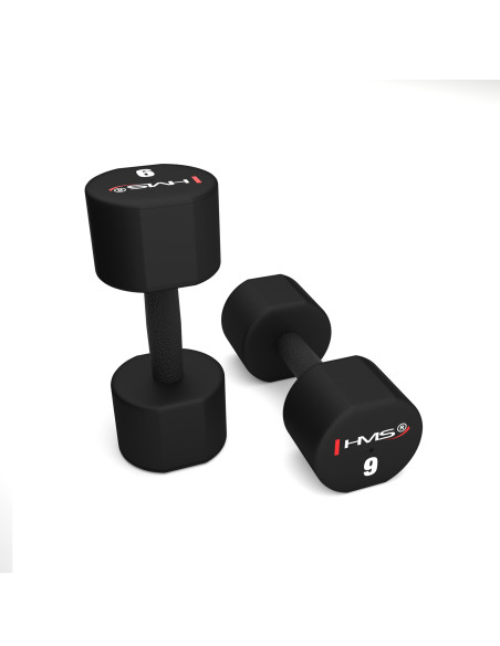 2 X 9 KG POLYURETHAN-HANTELN TPU HMS
