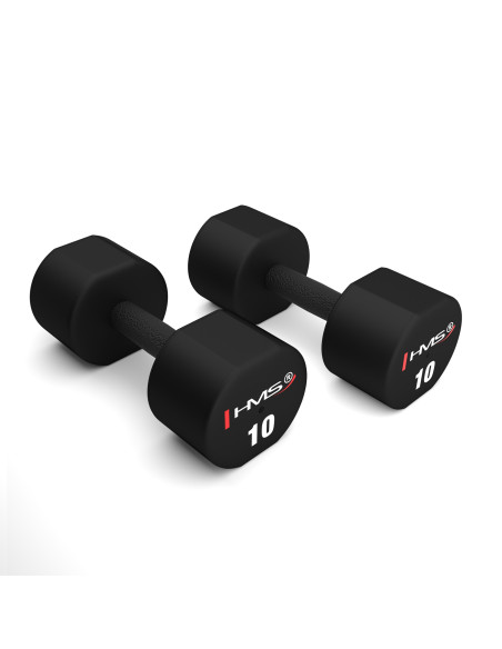 2 X 10 KG POLYURETHAN-HANTELN TPU HMS