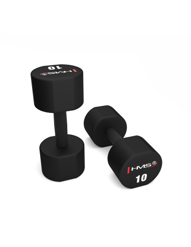 2 X 10 KG POLYURETHAN-HANTELN TPU HMS