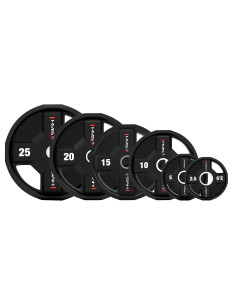 OLYMPISCHE GEWICHTSSCHEIBE POLYURETHAN CPU 10 KG HMS