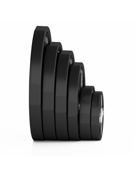 OLYMPISCHE GEWICHTSSCHEIBE POLYURETHAN CPU 15 KG HMS