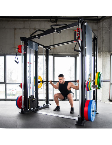 DOPPELZUG-MASCHINE MIT GEWICHTSSTAPEL COMMERCIAL HMS