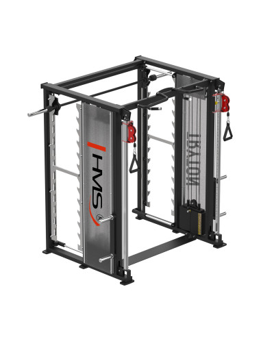 DOPPELZUG-MASCHINE MIT GEWICHTSSTAPEL COMMERCIAL HMS