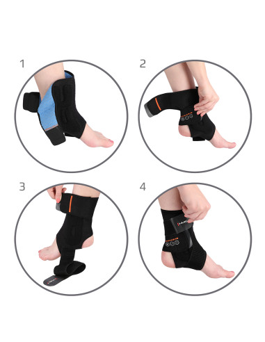 ONE SIZE KNÖCHELBANDAGE HMS