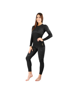 FUNKTIONSHOSE SCHWARZ DAMEN L/XL ROSA NILS