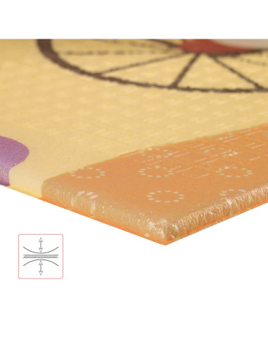 FALTMATTE FÜR KINDER FOREST 190×150 CM NILS FUN