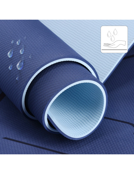 YOGA-MATTE TPE DARK BLUE HMS