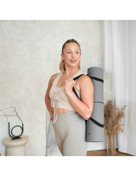 YOGA-MATTE TPE GRAU HMS