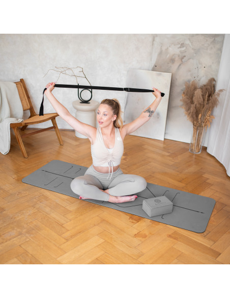 YOGA-MATTE TPE GRAU HMS