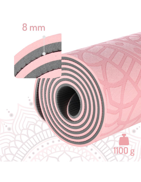 YOGA-MATTE TPE LIGHT PINK HMS