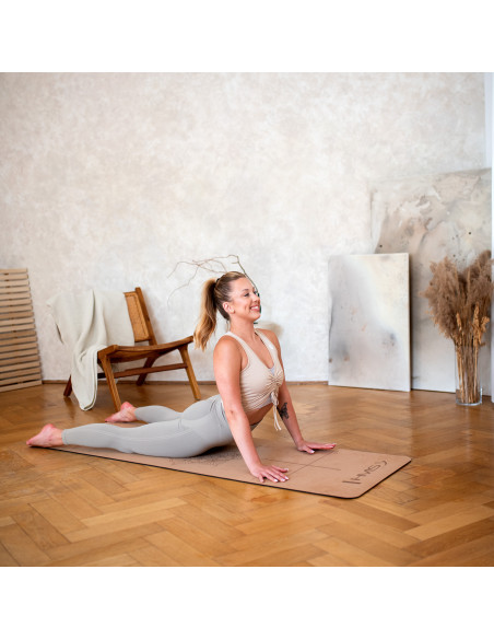YOGA-MATTE TPE KORK HMS