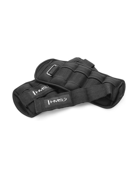 GEWICHTSMANSCHETTEN FÜR KNÖCHEL UND HANDGELENKE VERSTELLBAR 2 x 0,5 KG HMS