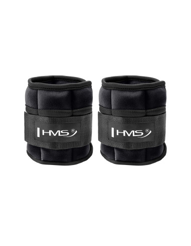 GEWICHTSMANSCHETTEN FÜR KNÖCHEL UND HANDGELENKE VERSTELLBAR 2 x 1 KG HMS
