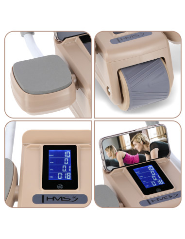 BROWN AUTOMATISCHES ABS-ROLLE MIT LCD UND USB-AUFLADUNG HMS