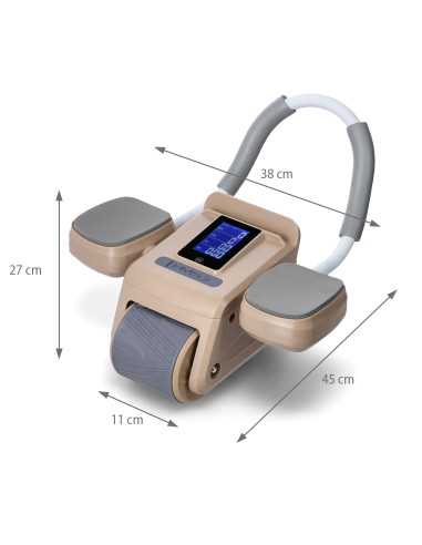 BROWN AUTOMATISCHES ABS-ROLLE MIT LCD UND USB-AUFLADUNG HMS