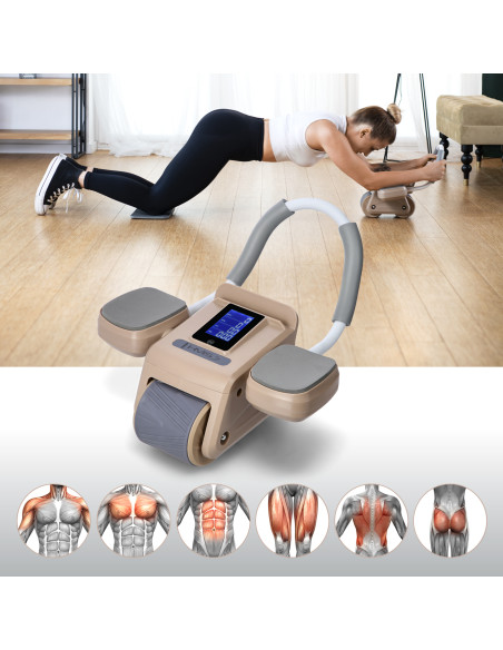 BROWN AUTOMATISCHES ABS-ROLLE MIT LCD UND USB-AUFLADUNG HMS