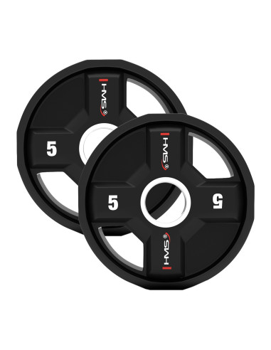 SET OLYMPISCHE POLYURETHANPLATTEN 2 x 2,5 - 25 KG CPU  - 155KG HMS