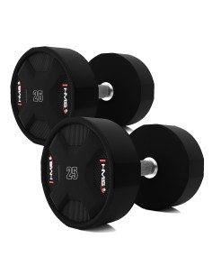 SET POLYURETHAN DUMBBELLS 2 x 2,5 - 25 KG CPU -  275KG HMS 2