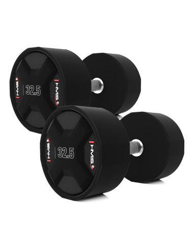 Polyurethan-Hanteln 2 x 27,5 - 37,5 kg CPU - 325 KG HMS
