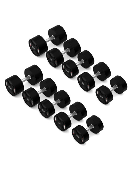 Polyurethan-Hanteln 2 x 27,5 - 37,5 kg CPU - 325 KG HMS