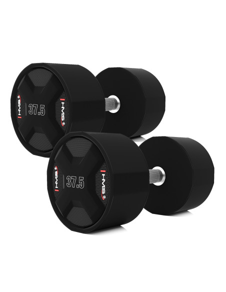 Polyurethan-Hanteln 2 x 27,5 - 37,5 kg CPU - 325 KG HMS