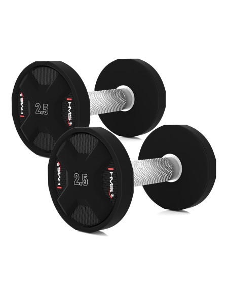 Polyurethan-Hanteln 2 x 2,5 - 50 KG CPU  - 1050 KG HMS