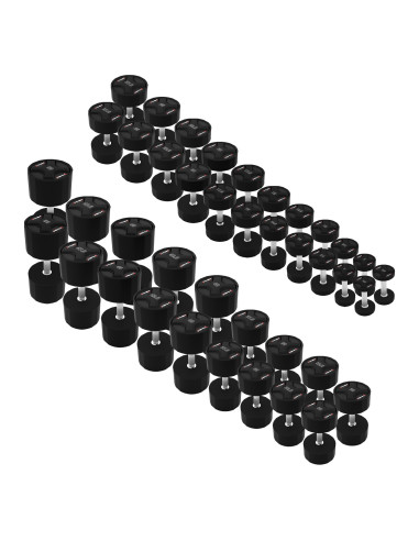 Polyurethan-Hanteln 2 x 2,5 - 50 KG CPU  - 1050 KG HMS