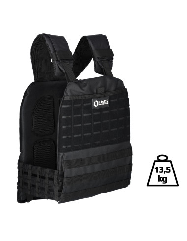 TAKTISCHE GEWICHTSWESTE VERSTELLBAR 13,5 KG HMS PREMIUM
