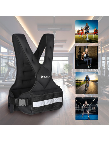 GEWICHTSWESTE VERSTELLBAR 9 KG HMS